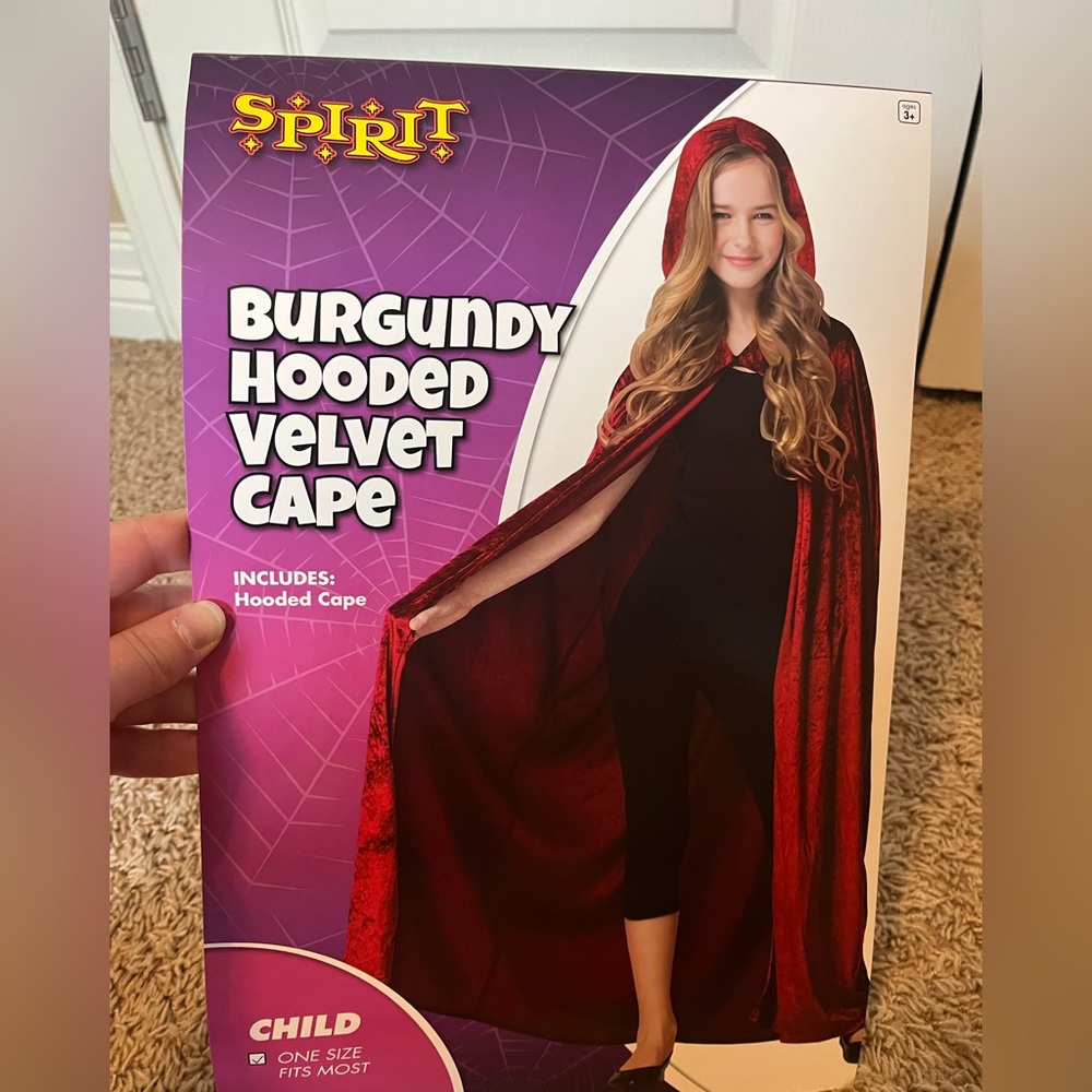 Child hooded cape